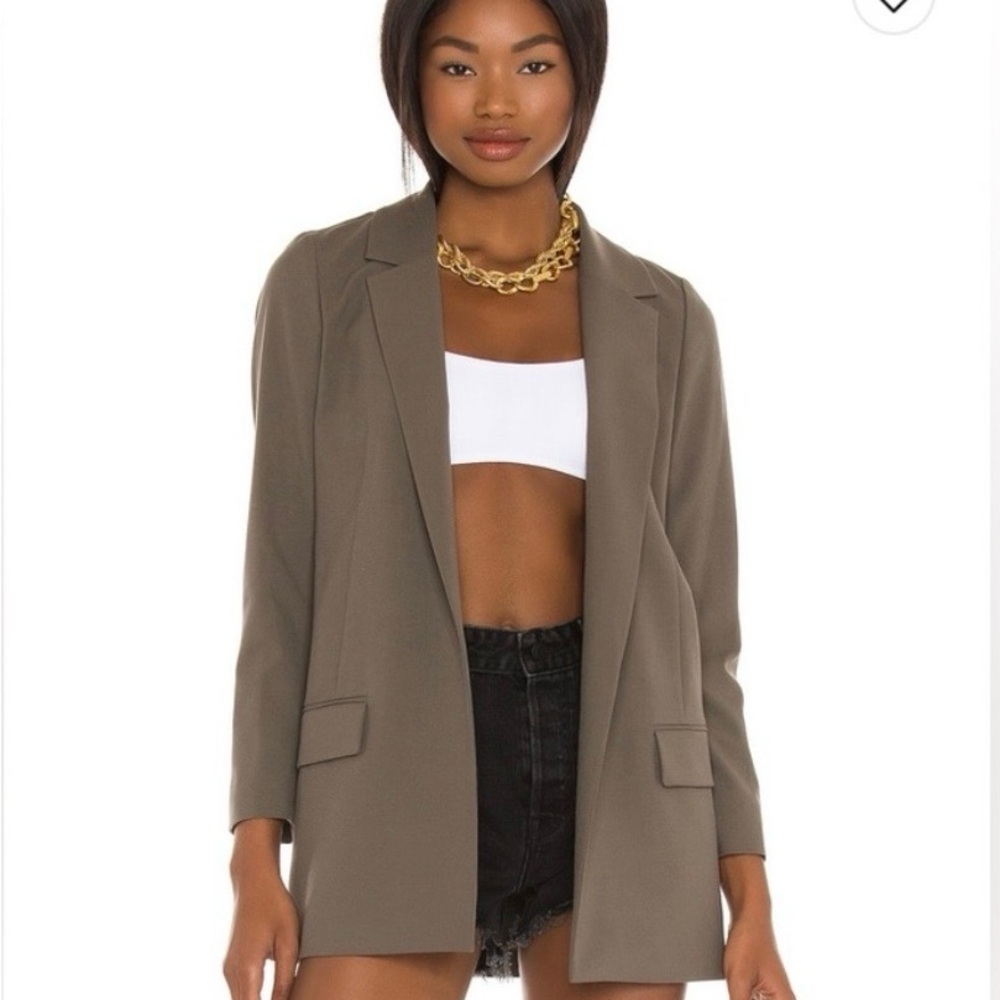 All Saints Olive Green Blazer